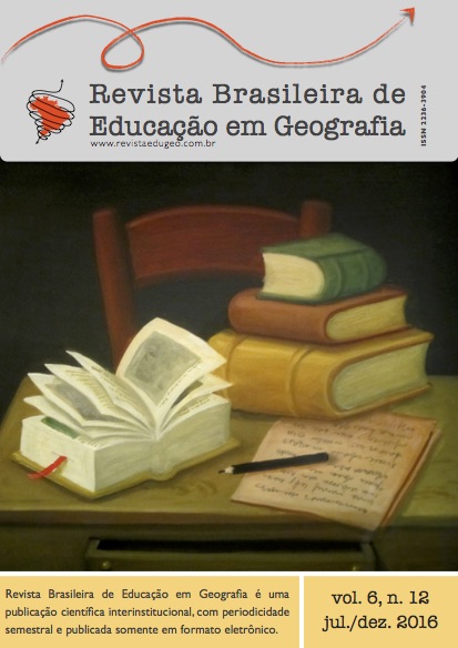					Visualizar v. 6 n. 12 (2016): Revista Brasileira de Educação em Geografia
				